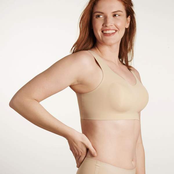 Defy Wirefree Bra Sand