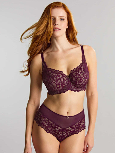 Allure Deep Brief 10764 Plum