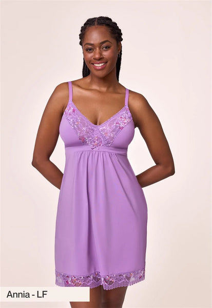 Full Bust Support Chemise 9394F Tulip Field