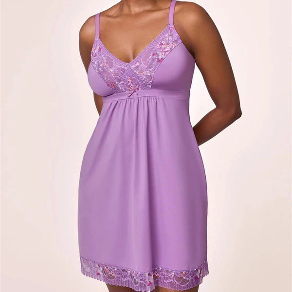 Full Bust Support Chemise 9394F Tulip Field