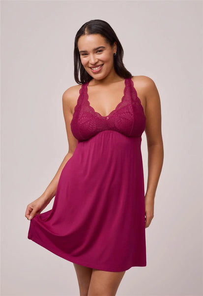 Belle Epoque Full Bust Chemise 680F Dark Cherry