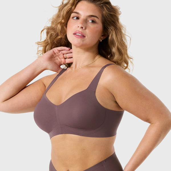 Beyond Wirefree Bra Thistle