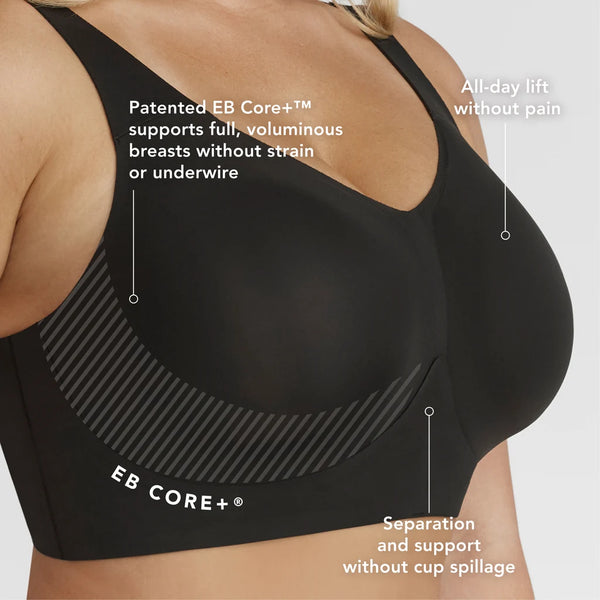 Busty Wirefree Bra Black