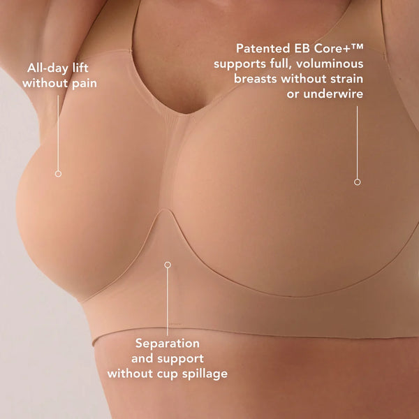Busty Wirefree Bra Himalayan Sea Salt