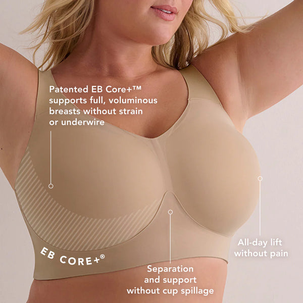 Busty Wirefree Bra Sand