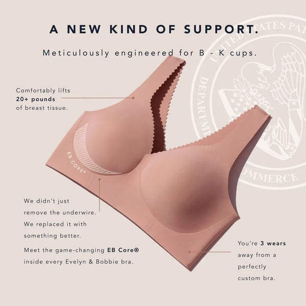Beyond Wirefree Bra Pink Canyon