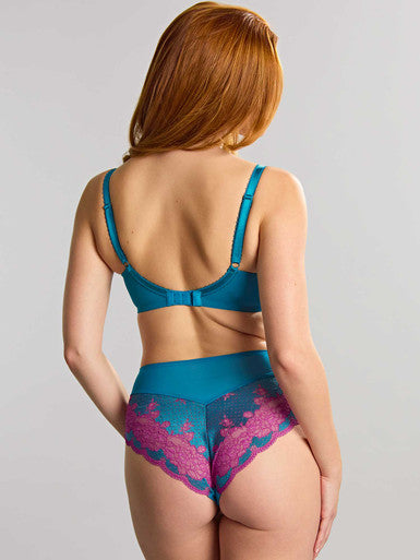 Clara Balconette 7255A Teal/Magenta