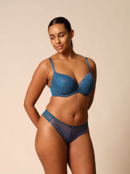 Superboost Lace Thong 7716 Deep Teal