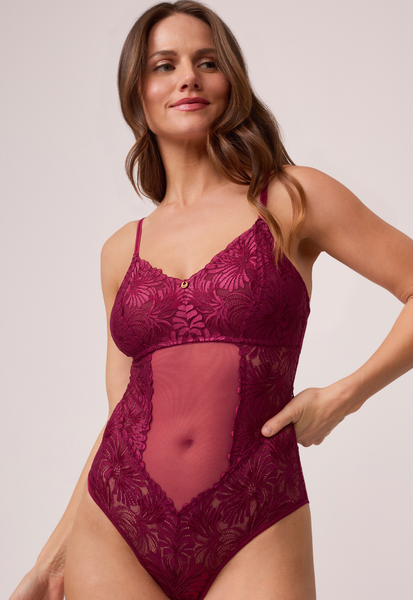 Vixen Bodysuit 9786 Dark Cherry