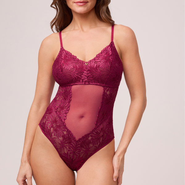 Vixen Bodysuit 9786 Dark Cherry