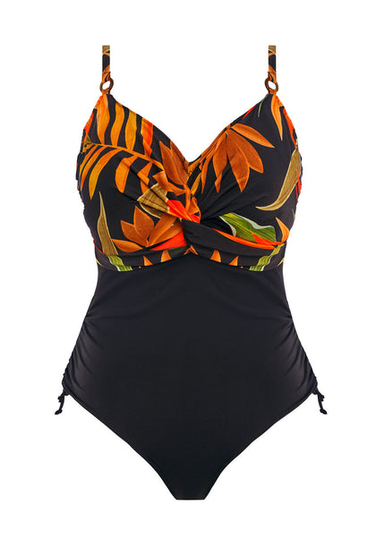 Pichola Twist Front Swimsuit FS503913 Black