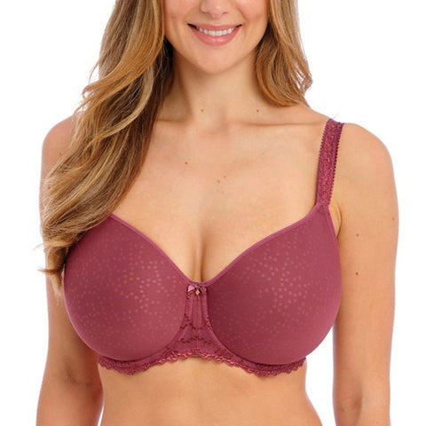 Inspire Psyche Terry Plus Size Chantilly Lace Longline Bra IPTS057