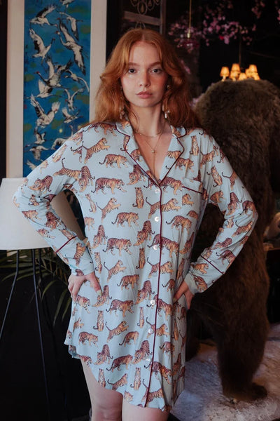 Modal Nightshirt 14280 Tempting Tigers
