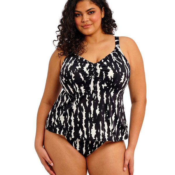 Echo Shell Moulded Tankini Top ES802861 Black