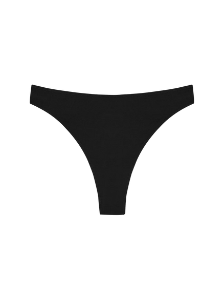 Huha Mineral High Waist Thong Black