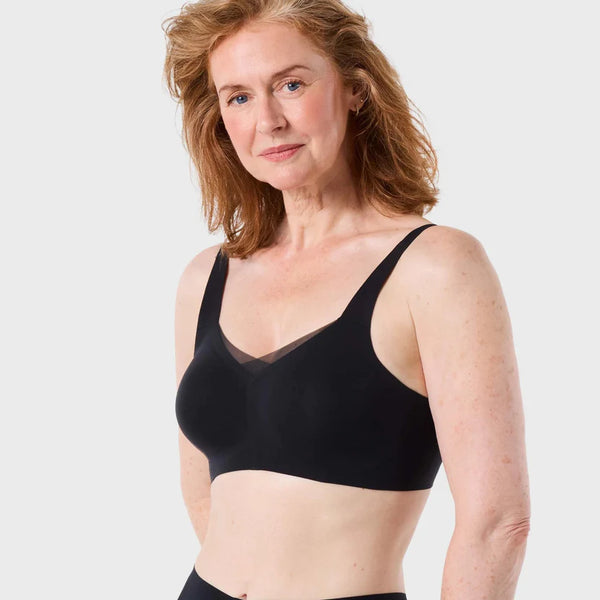 Beyond Mesh Wirefree Bra Black Onyx