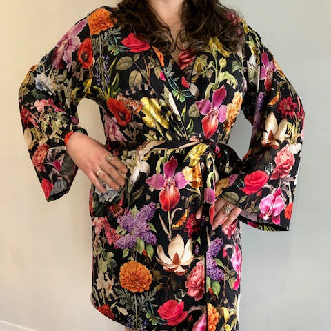 Modal Short Robe 17102 Garden of Eden