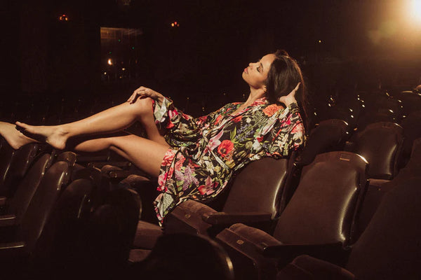 Modal Short Robe 17102 Garden of Eden