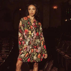 Modal Short Robe 17102 Garden of Eden