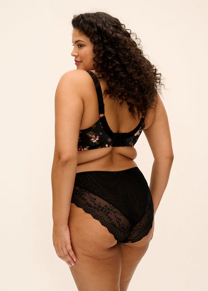 Lucie High Leg Brief EL4498 Fleur