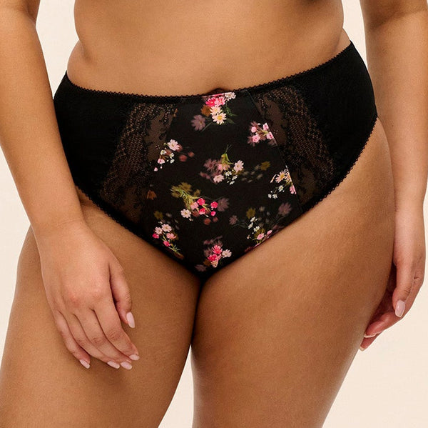 Lucie High Leg Brief EL4498 Fleur