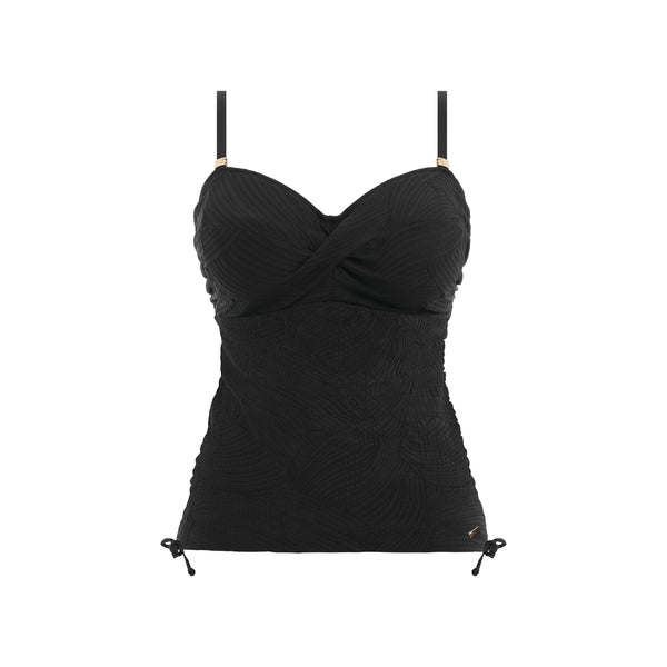 Ottawa Twist Front Tankini FS6356 Black