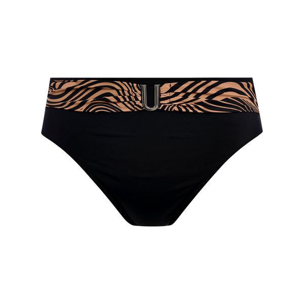 Pemba Island High Waist Bikini Brief FS505478 Mocha