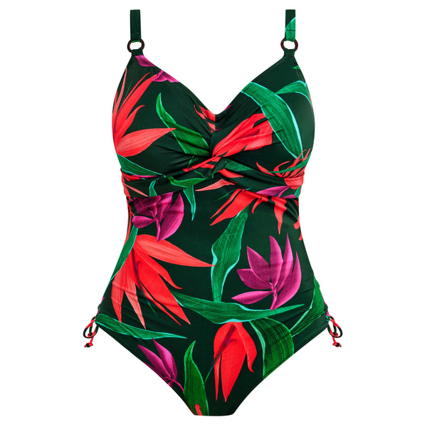 Pichola Twist Front Swimsuit FS503947 Mangrove