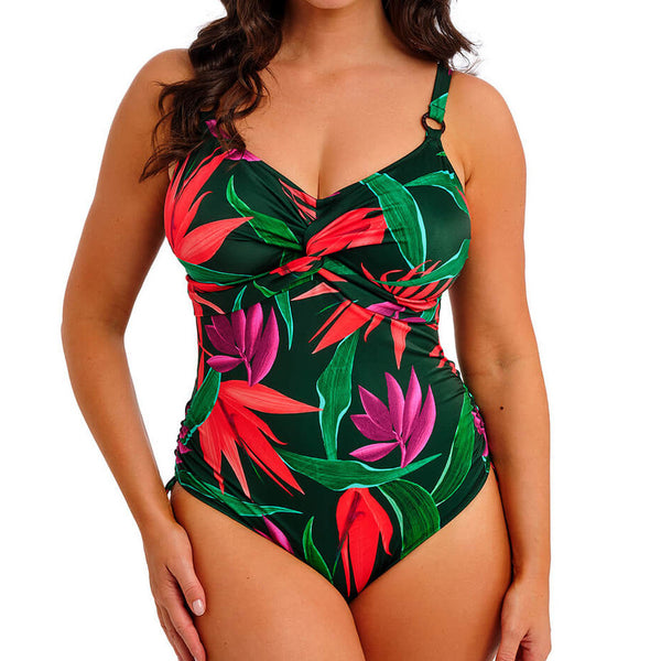 Pichola Twist Front Swimsuit FS503947 Mangrove