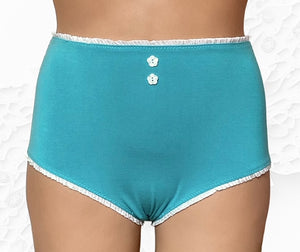 Pearl High Brief Ocean Blue