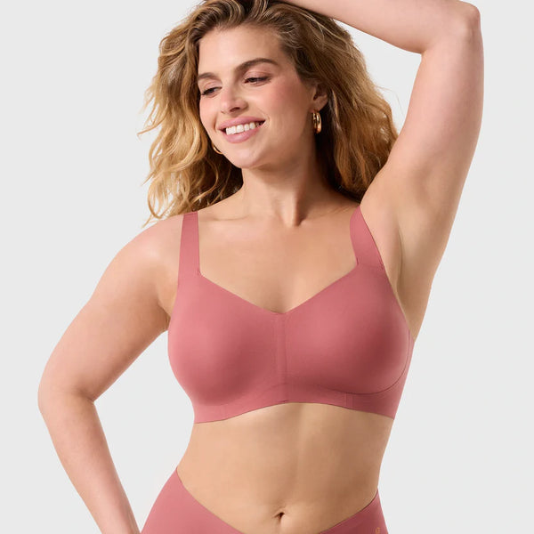Beyond Wirefree Bra Pink Canyon