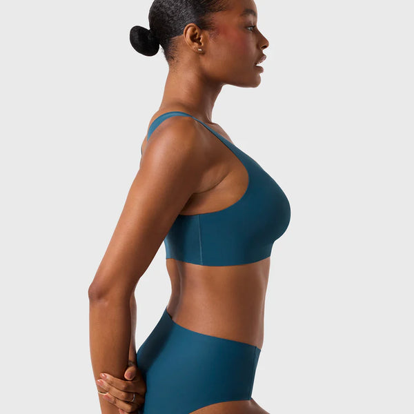Defy Wirefree Bra Deep Tide