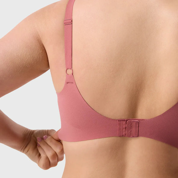 Beyond Wirefree Bra Pink Canyon
