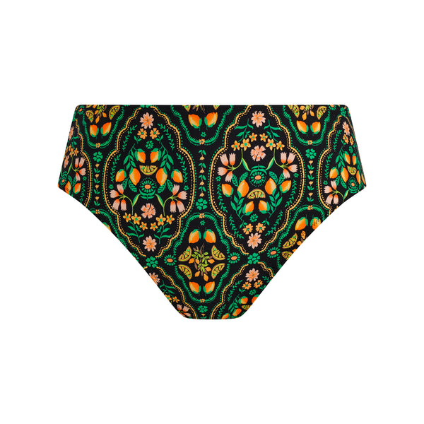 Sunset in Seville High Waist Bikini Brief AS206978 Santa Ana