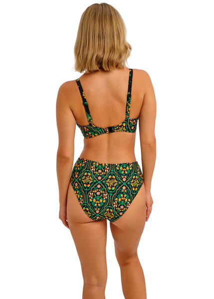 Sunset in Seville High Waist Bikini Brief AS206978 Santa Ana