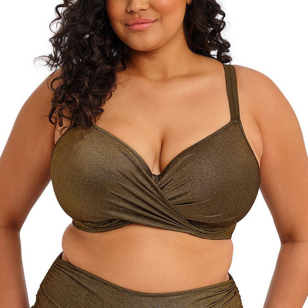 Sunset Shimmer Plunge Bikini ES803227 Gold Rush