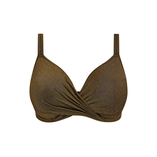 Sunset Shimmer Plunge Bikini ES803227 Gold Rush
