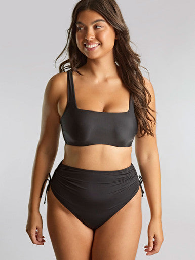 Gina Square Neck Bikini SW1862B Black