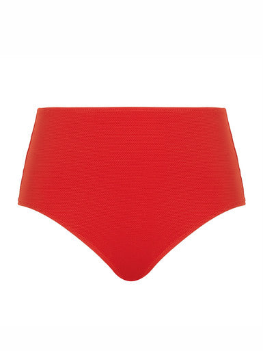 High Waist Swim Brief SW1755 Aurora Red