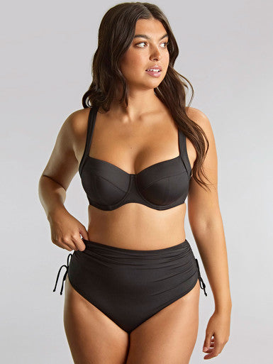 Midi Swim Brief SW2049 Black
