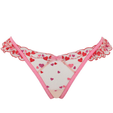 Belle Thong 10879 Hearts