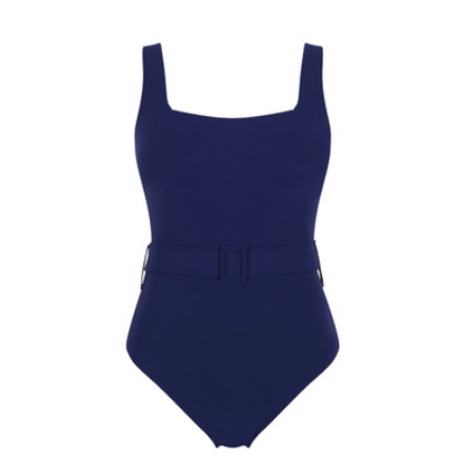 Serena Square Neck Swimsuit SW1750 Azzurro Navy