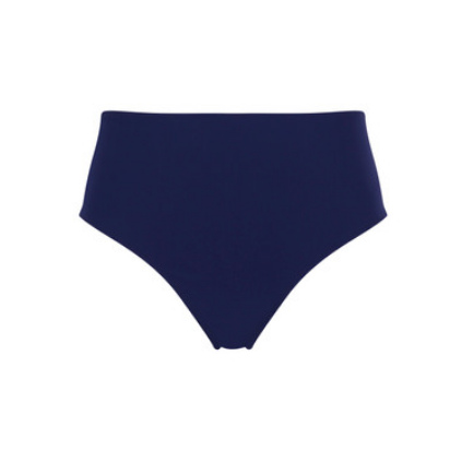 High Waist Bikini Brief SW1755 Azzurro Navy