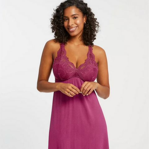 Iconic Full Bust Chemise 630F Cranberry