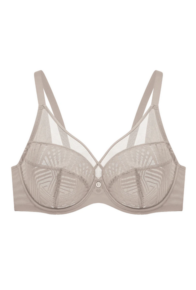 Phoebe Unpadded Full Cup Light Taupe