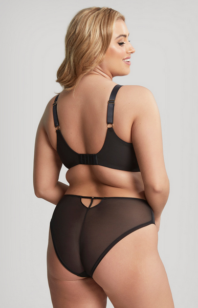 Jaida High Leg Brief 10536 Noir