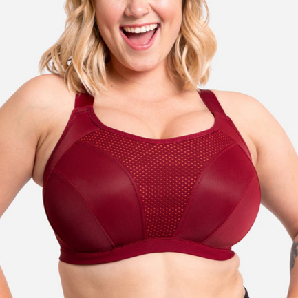 Everymove Wired Multiway Sports Bra CK043113 Beet Red/Coral