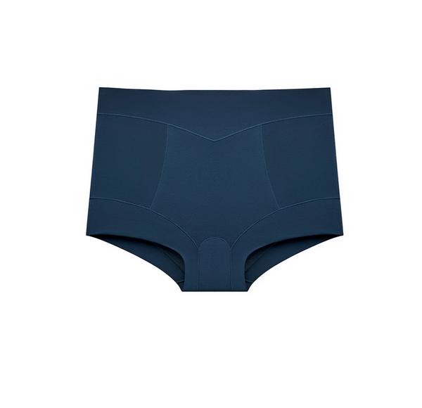 Pima Cotton Ultra High Rise Boyshort Navy