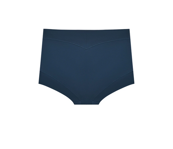 Pima Cotton Ultra High Rise Boyshort Navy