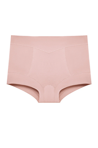 Pima Cotton Ultra High Rise Boyshort Misty Rose